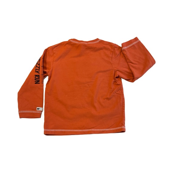 Janie and Jack Alpine Chalet Long-Sleeve Grizzly Bear Tee 4T - Picture 4 of 5